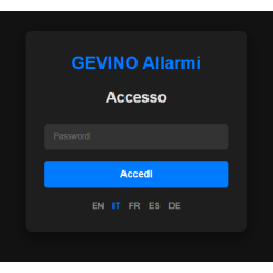 Combinatore telefonico GSM industriale, vocale, sms e email, 12 ingressi