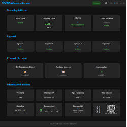 Combinatore telefonico GSM industriale, vocale, sms e email, 12 ingressi