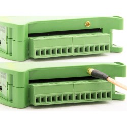 Combinatore telefonico GSM industriale, vocale, sms e email, 12 ingressi