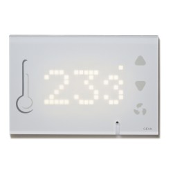 Glass Touch Thermostat, Modbus, LoRaWan EU433