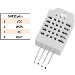 DHT22 temperature-humidity sensor